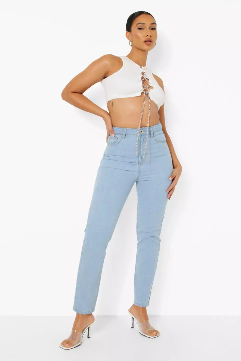 High Rise Mom Jeans